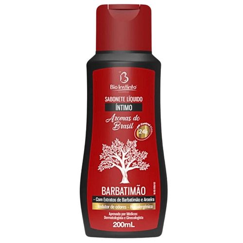 Sabonete Líquido Íntimo de Barbatimão Bio Instinto 200ml