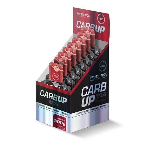 Carb Up Black Sabor Morango Probiótica com 10 Sachês com 30g