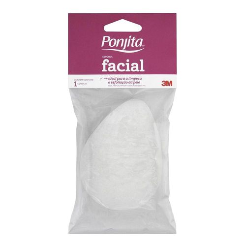 Esponja de Banho Ponjita Facial com 1 Unidade