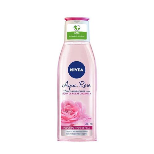Nivea Líquido Tônico Facial Aqua Rose 200ml