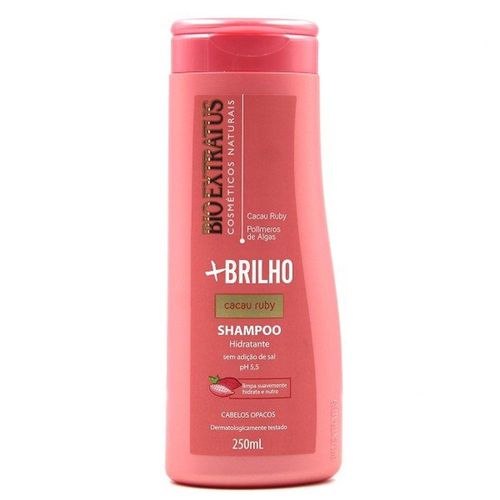 Shampoo Bio Extratus Mais Brilho Cacau Ruby 250ml
