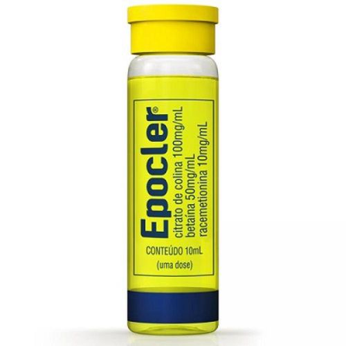 Epocler 100mg/ml + 50mg/ml + 10mg/ml Solução de Uso Oral com 60 Flaconetes com 10ml