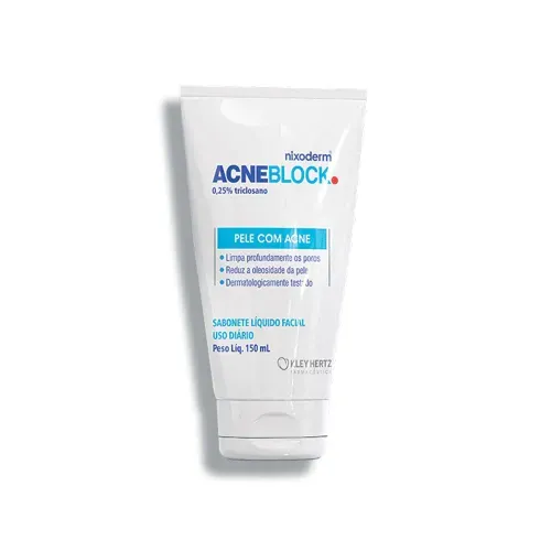 Sabonete Líquido Facial Acne Block Nixoderm 150ml