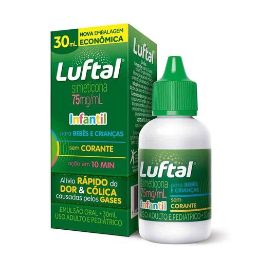Luftal Infantil 75mg/ml Emulsão Oral Gotas 30ml