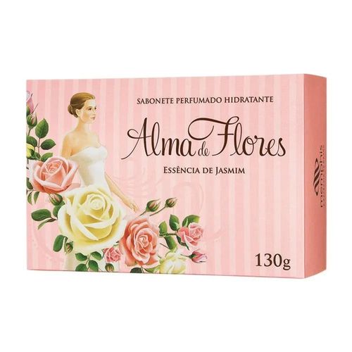 Sabonete em Barra Essência de Jasmim Alma de Flores 130g