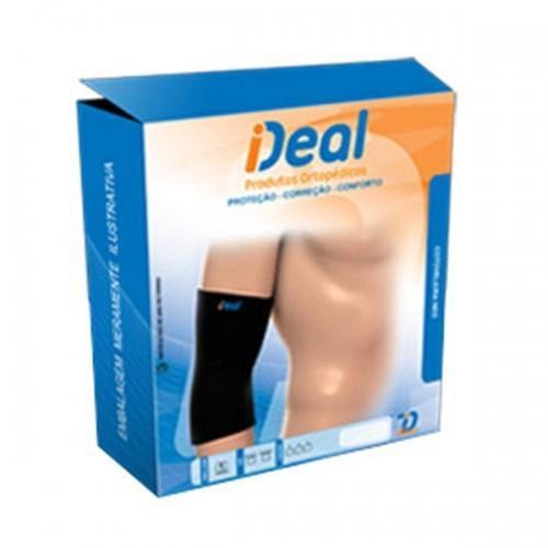 Ideal Elástica Cotoveleira Neoprene Preto G com 1 Par