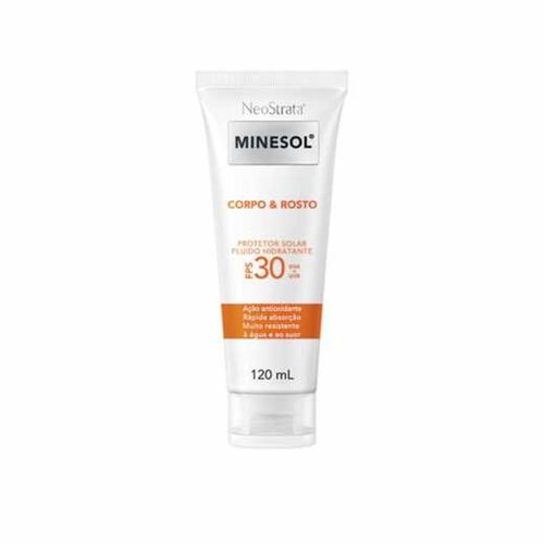 Protetor Solar FPS 30 Neostrata Minesol Corpo e Rosto 120ml