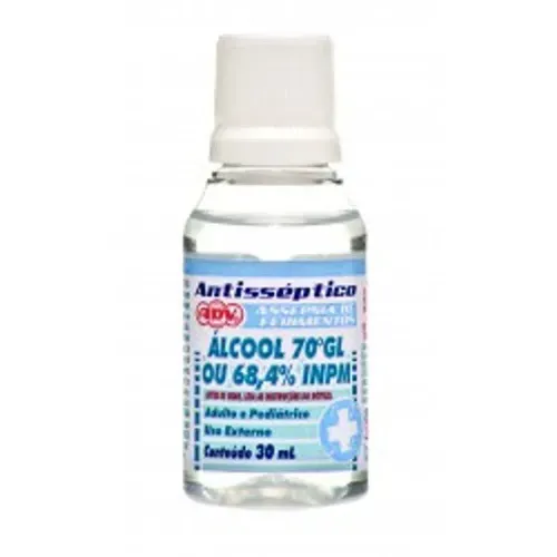 Álcool Líquido 70º Inpm Adv Farma 30ml