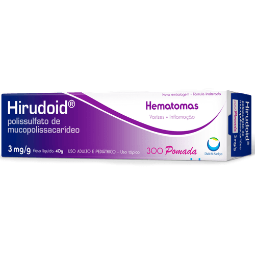 Hirudoid 3mg/g Pomada de Uso Dermatológico Bisnaga 40g