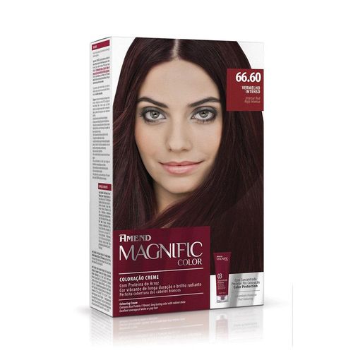 Coloração Magnific Color Amend N° 66.60 Vermelho Intenso com 1 Unidade