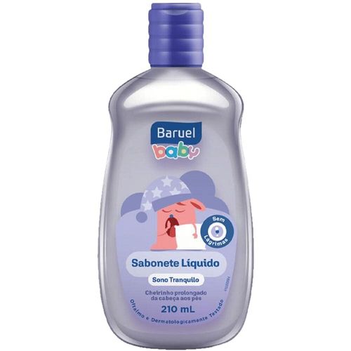 Sabonete Líquido Baby Sono Tranquilo Baruel 210ml