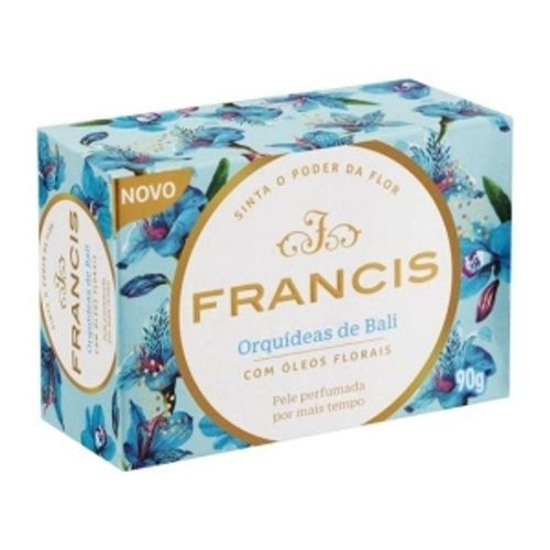 Sabonete em Barra Vegetal Francis Clássico Orquídeas de Bali 90g