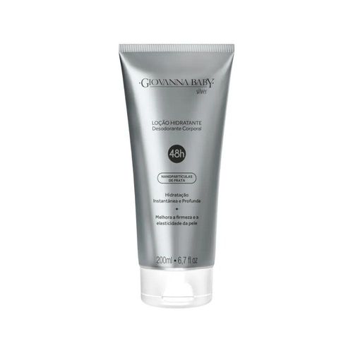 Loção Hidratante Giovanna Baby Silver 200ml