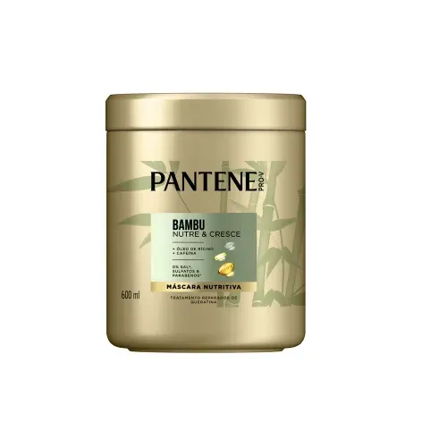 Máscara Nutritiva Pantene Bambu 600ml