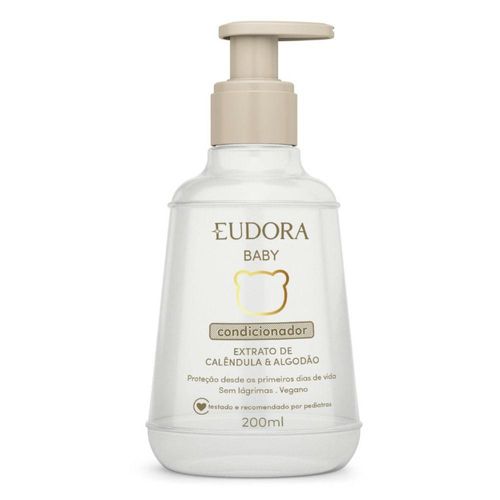 Condicionador Eudora Baby Extrato de Calêndula e Algodão 200ml