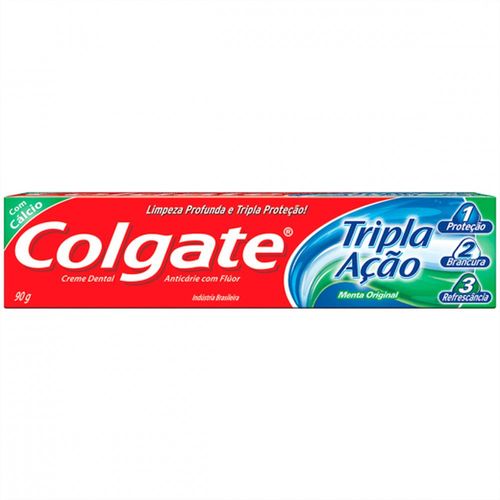 Creme Dental Colgate Tripla Ação 90g