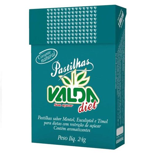 Pastilhas Valda Diet 24g