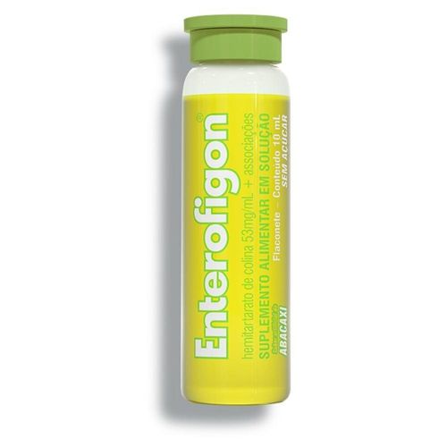 Enterofigon 50mg/ml + 10mg/ml Solução de Uso Oral Sabor Abacaxi Flaconete 10ml