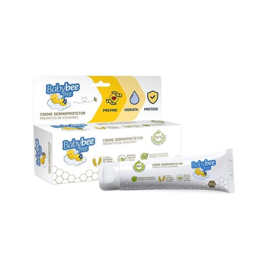 Creme Preventivo de Assaduras Babybee Free Dermoprotetor 60g