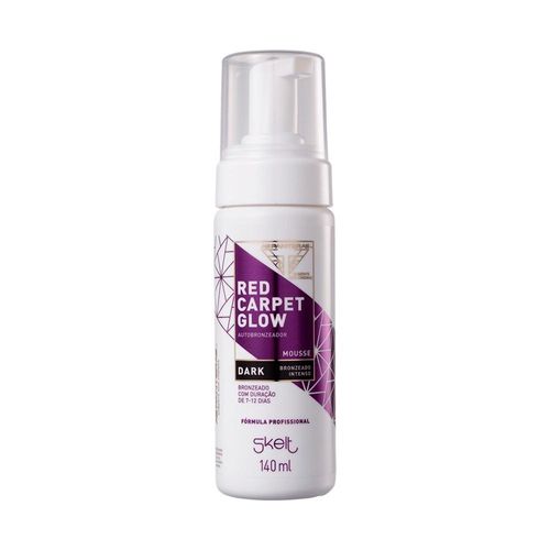 Autobronzeador Corporal Skelt Red Carpet Glow Mousse Dark 140ml