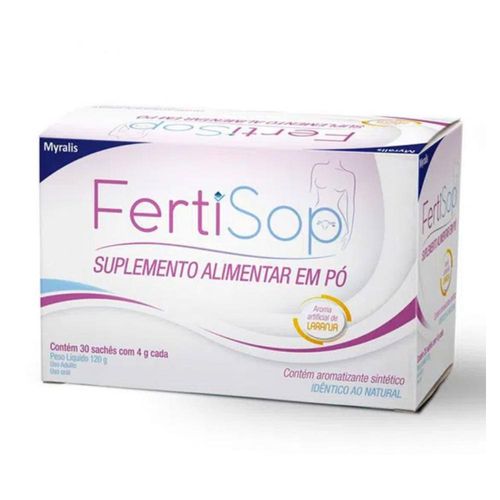 Fertisop Suplemento Alimentar com 30 Sachês com 4g