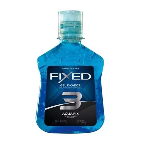 Gel Fixador Cor Azul Megafixação 3 Fixed 250g