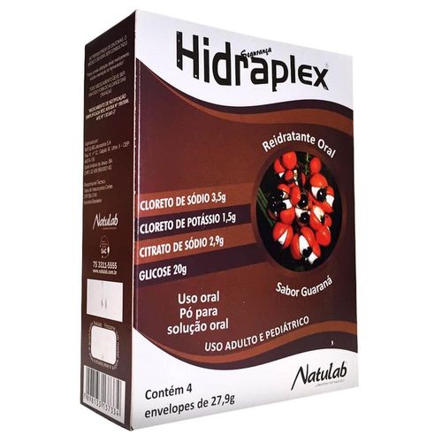 Hidraplex Pó para Solução de Uso Oral Sabor Guaraná Envelope 28,31g