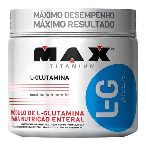 Glutamina L-G Max Titanium 300g