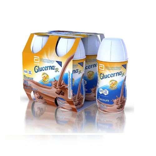 Glucerna SR Sabor Chocolate 4 Unidades 200ml
