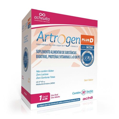 Artrogen Plus D com 30 Sachês com 11,5g