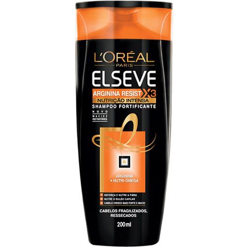 Shampoo Elséve L'Oréal Paris Arginina Nutrição Intensa 200ml