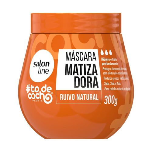 Máscara Matizadora Salon Line #todecacho Ruivo Natural 300g