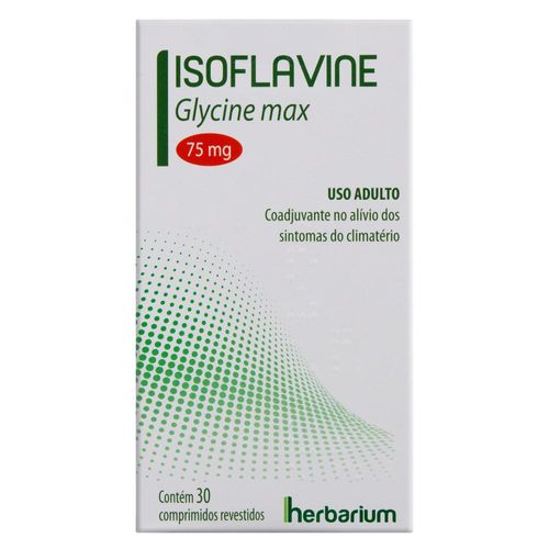 Isoflavine 75mg com 30 Comprimidos