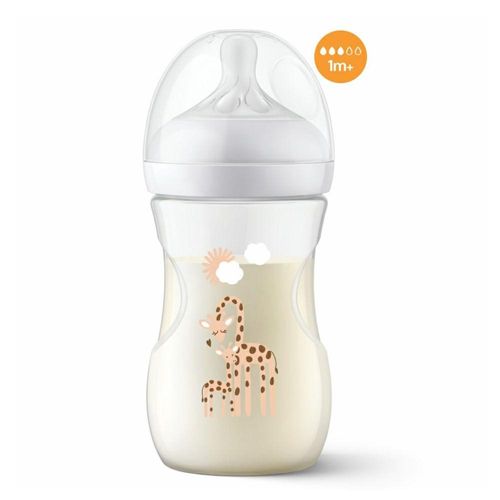 Mamadeira Avent Pétala 3.0 Scy903/66 Girafa 260ml
