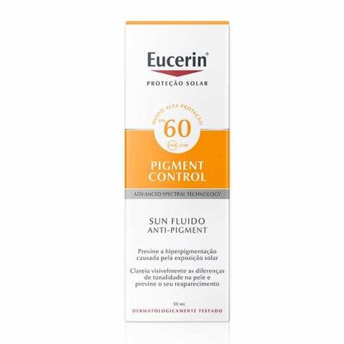 Protetor Solar Facial FPS 60 Eucerin Pigment Control 50ml