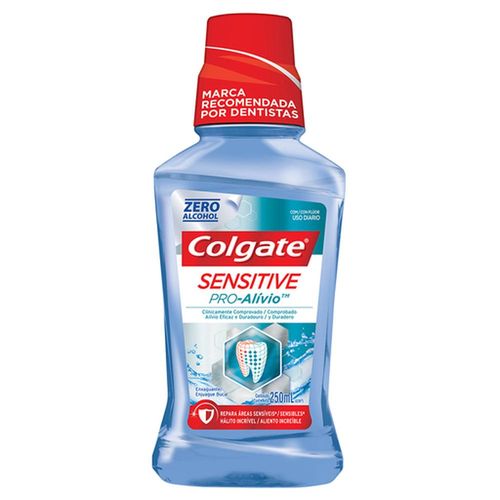 Enxaguante Antisséptico Bucal Colgate Sensitive Pro-Alívio sem Álcool 250ml