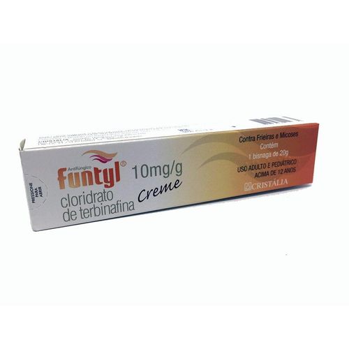 Funtyl 10mg/g Creme de Uso Dermatológico Bisnaga 20g