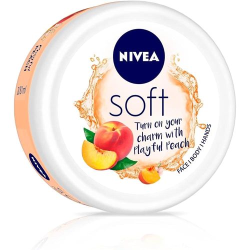 Creme Hidratante Nivea Soft Pêssego 97g