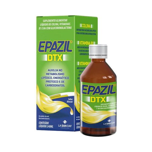 Epazil DTX La San-Day Sabor Abacaxi Solução Oral 240ml