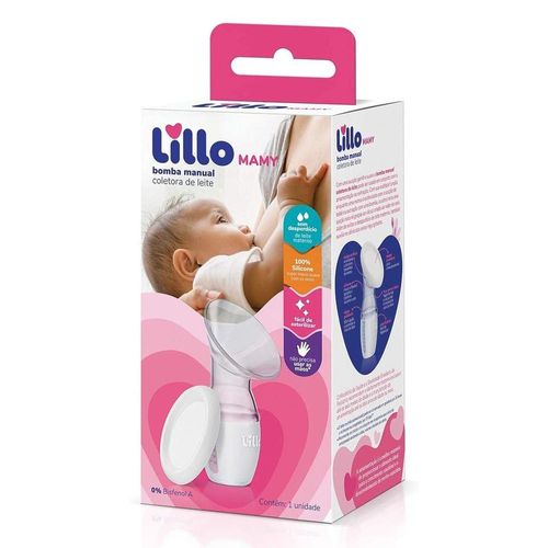 Bomba Manual Coletora de Leite Lillo Mamy com 1 Unidade
