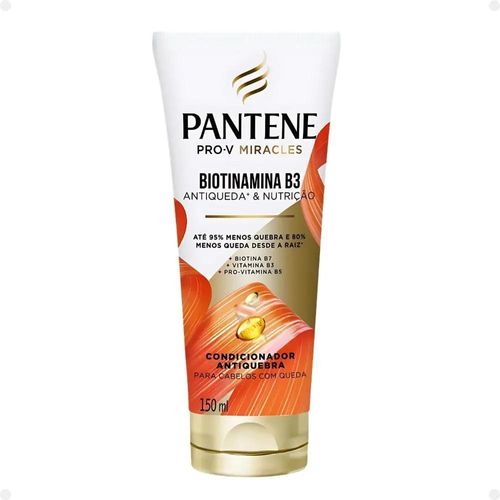 Condicionador Pantene Pro-V Biotinamina B3 Antiqueda e Nutrição 150ml