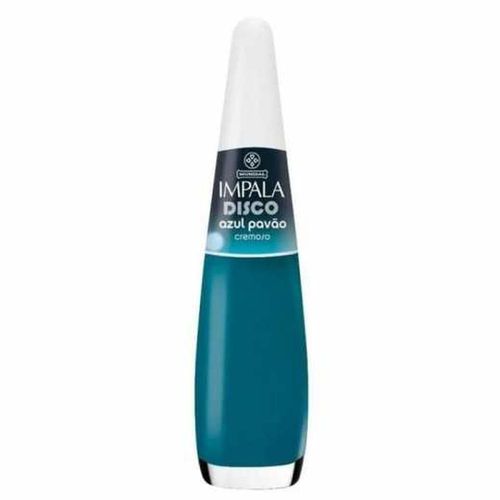 Esmalte Impala Disco Azul Pavão Cremoso 7,5ml