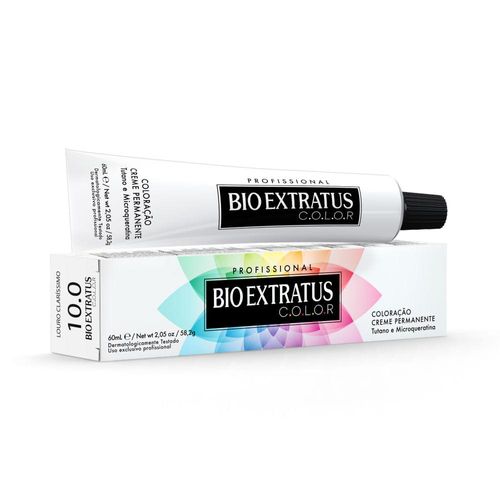 Creme Individual Bio Extratus Color 10.0 Louro Claríssimo 60ml