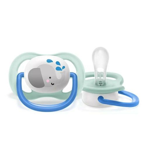 Chupeta Avent Philips Ultra Air 0-6 Meses SCF081/06 Elefante com 1 Unidade
