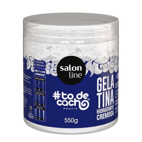 Gelatina Modeladora Salon Line #Todecacho Hidratante Cremosa 550g