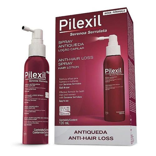 Pilexil Serenoa Serrulata Loção Capilar Antiqueda Frasco Spray 120ml