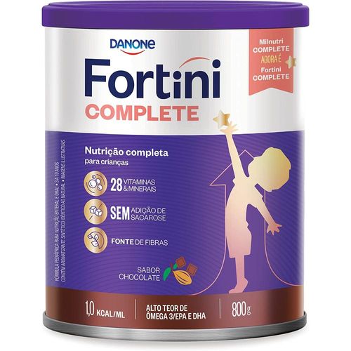 Suplemento Infantil Fortini Complete Sabor Chocolate 800g