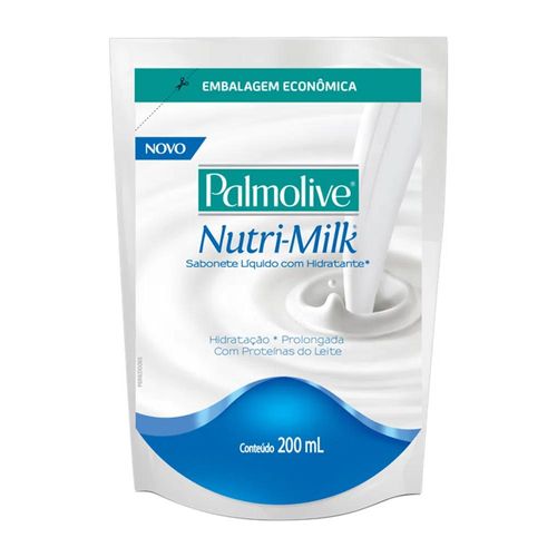 Sabonete Líquido Palmolive Nutri-Milk Hidratante Refil 200ml