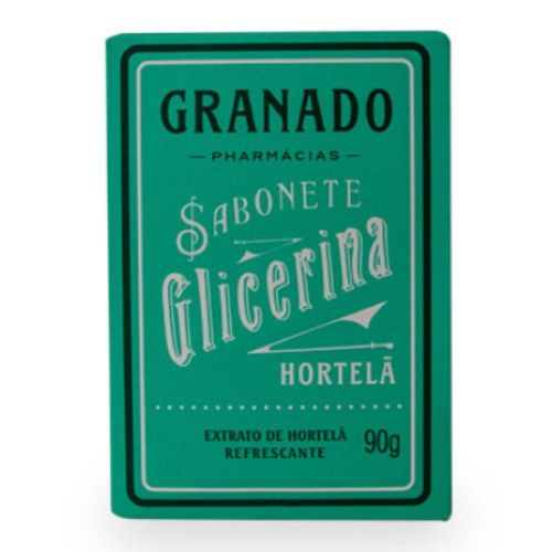 Sabonete em Barra Granado Glicerina Hortelã 90g