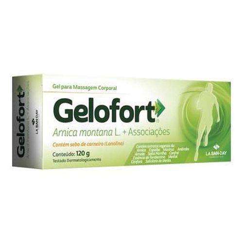 Gel para Massagem Corporal Gelofort La San-Day 120g